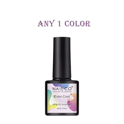 8 ML Color Gel Polish Soak Off UV Gel Varnish Semi Permanant UV Gel Nail Art Hybrid Varnishes All For Manicure lacquer