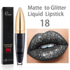 18 Color Matte To Shiny Glitter Liquid Lipstick Shiny Lip Gloss Diamond Waterproof Long Lasting Pearl Lipgloss Women Lip Makeup