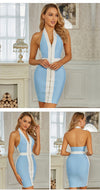 Backless Celebrity Runway Party Bodycon Dresses