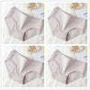 4Pcs Underwear -Cotton Panties, Brief Lace Underpants Cute Briefs Ladies Lingerie