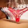Ladies Panties Embroidered Thong Sexy Mesh See-through
 Young Women Girls Underwear Hot T Pants Thong