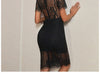 Black Lace See Through Dresses