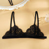 Thin Bra Without Chest Pad Fashion - Sexy Lace Lingerie Cutout Back Buckle Tube Top