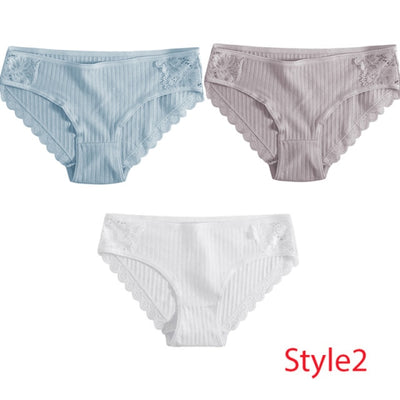 3PCS/Set Cotton Underwear Panties