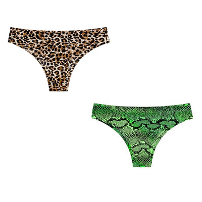 2pcs Leopard Underwear